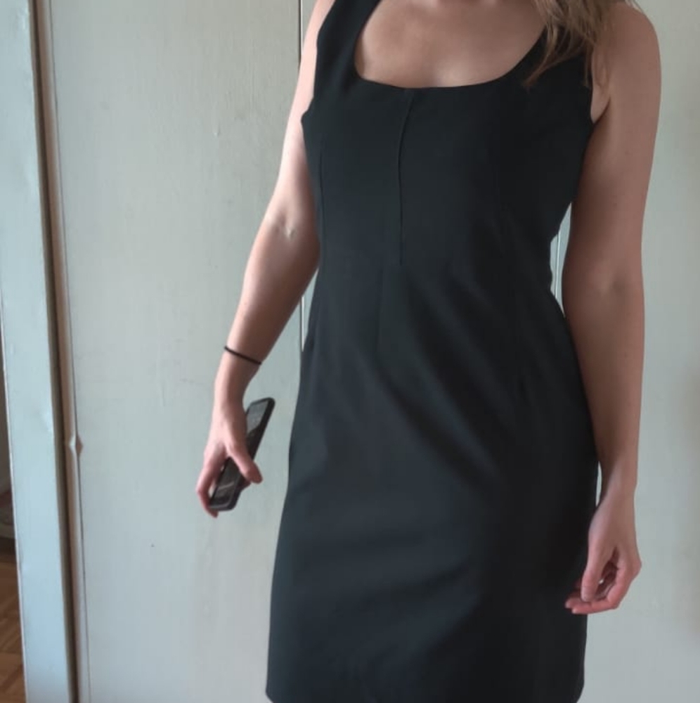 NY & Co Black Pencil Dress
